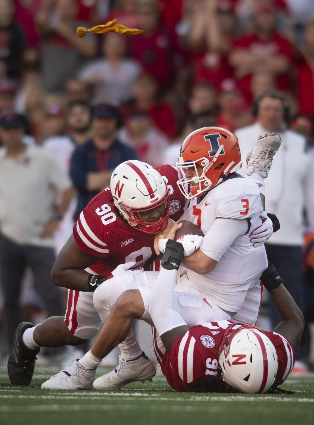 Illinois vs. Nebraska, 10.29